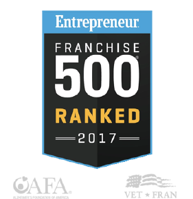 Entrepreneur Franchise 500 Badge